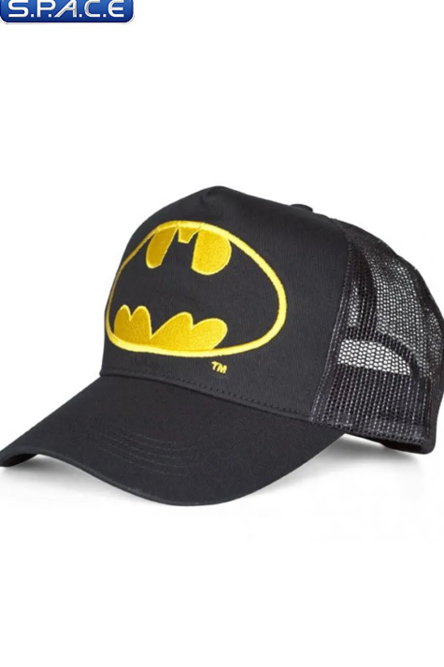 Batman Logo Trucker Cap black