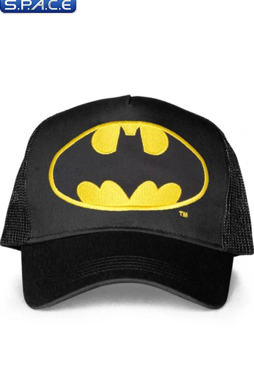 Batman Logo Trucker Cap black