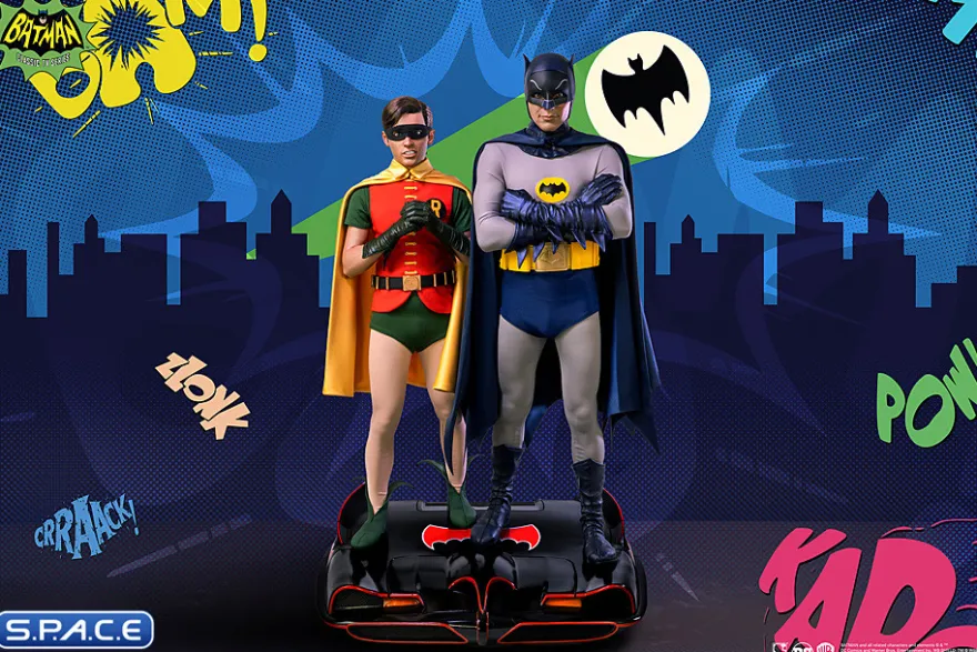 Batman & Robin Diorama from Batman Classic TV Series