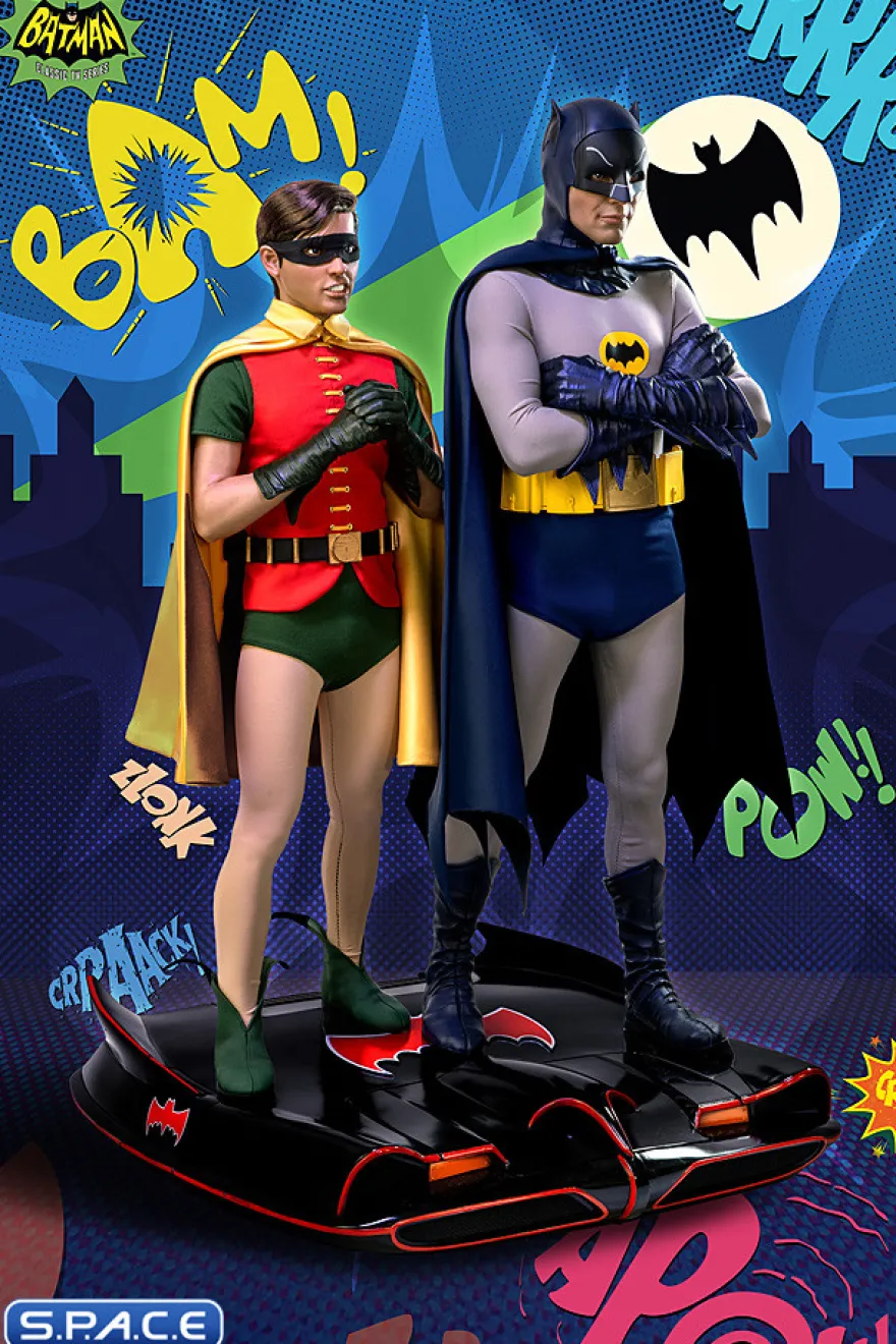 Batman & Robin Diorama from Batman Classic TV Series