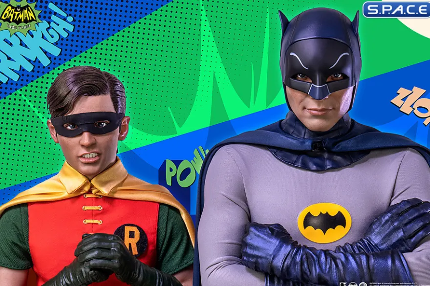 Batman & Robin Diorama from Batman Classic TV Series