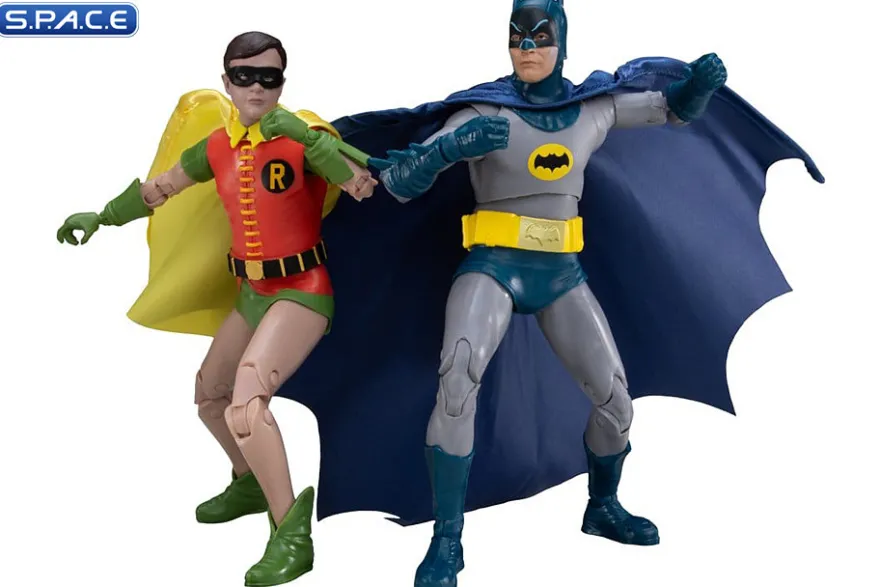 Batman & Robin from Batman Classic TV Series McFarlane Collectors 2-Pack