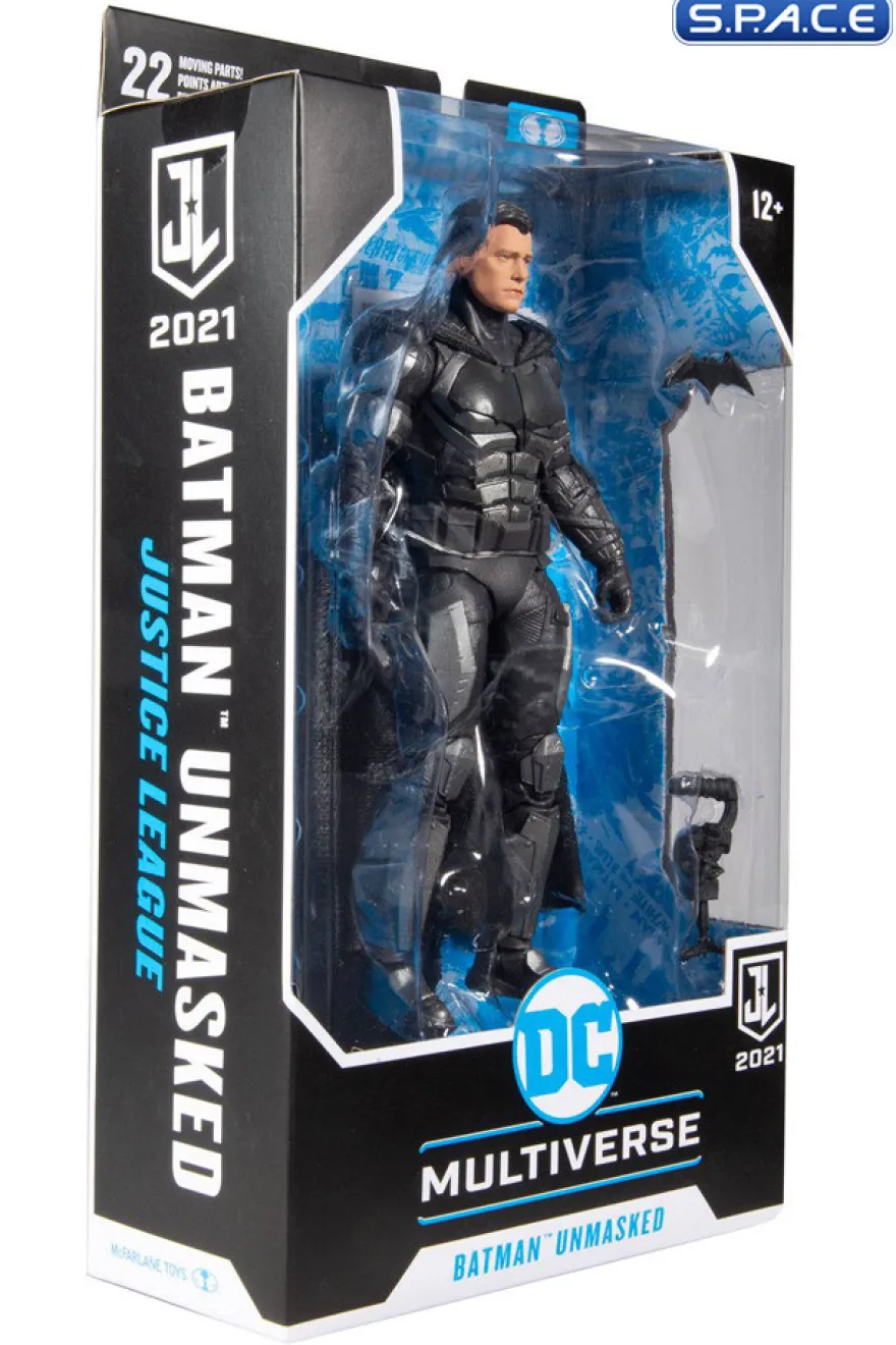 Batman unmasked from Justice League