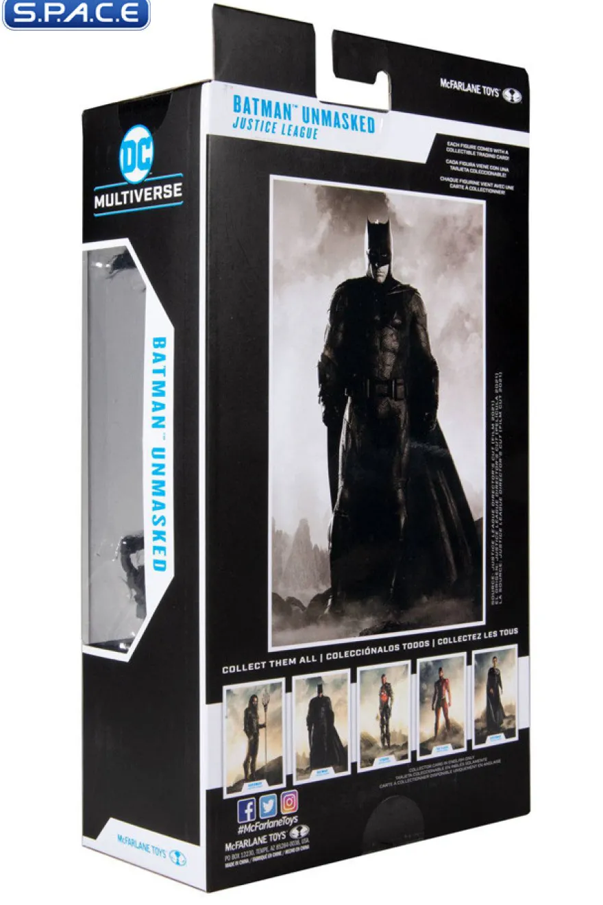 Batman unmasked from Justice League