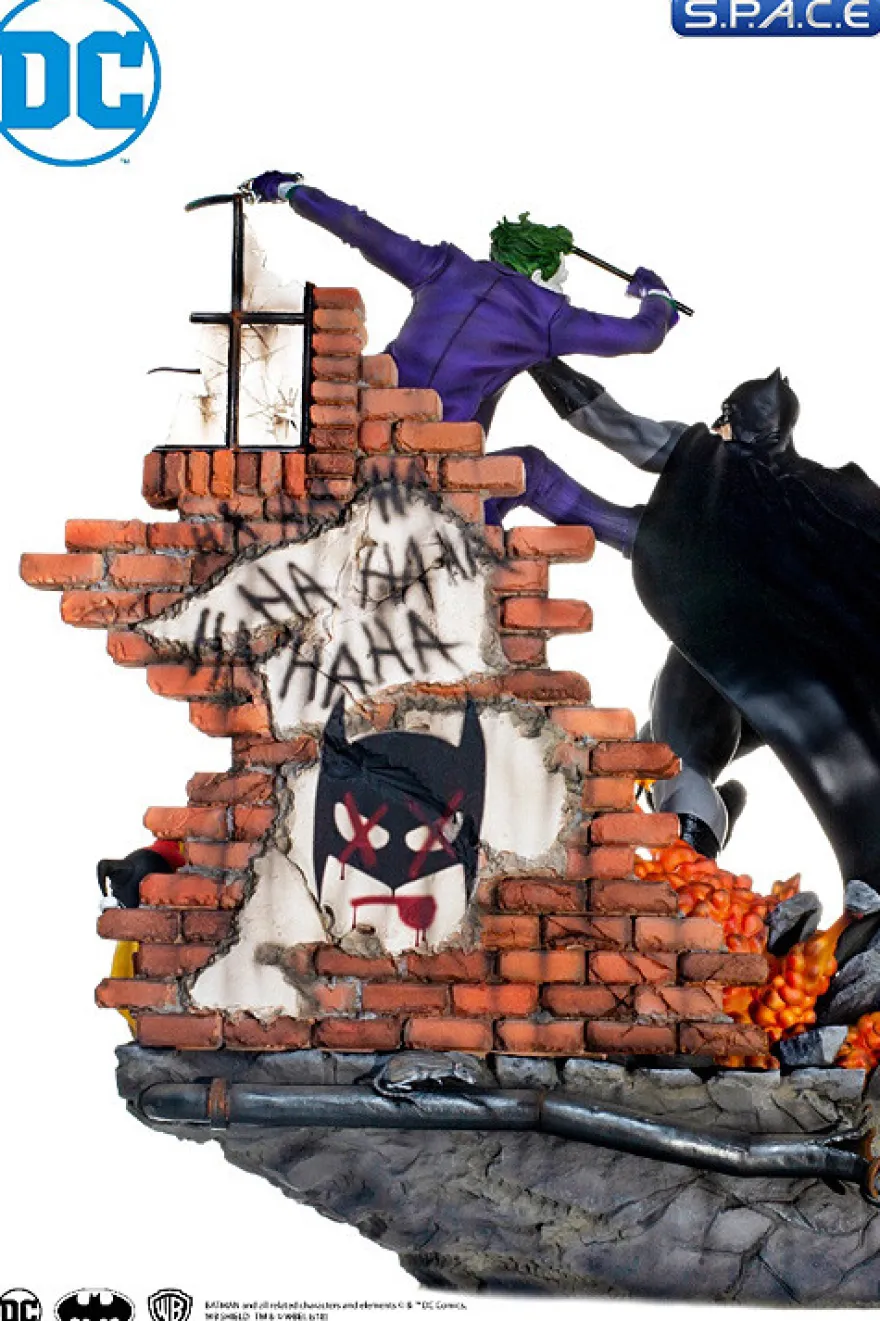Batman vs. Joker Battle Diorama