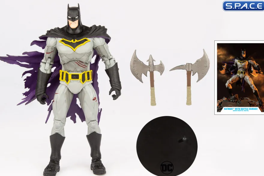 Batman with Battle Damage from Dark Nights: Metal