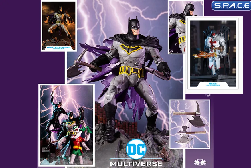 Batman with Battle Damage from Dark Nights: Metal