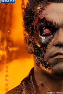 1:1 Battle Damaged T-800 Art Mask Life-Size Replica