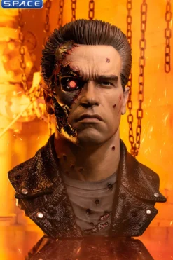 1:1 Battle Damaged T-800 Art Mask Life-Size Replica