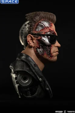 1:1 Battle Damaged T-800 Art Mask Life-Size Replica
