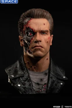 1:1 Battle Damaged T-800 Art Mask Life-Size Replica