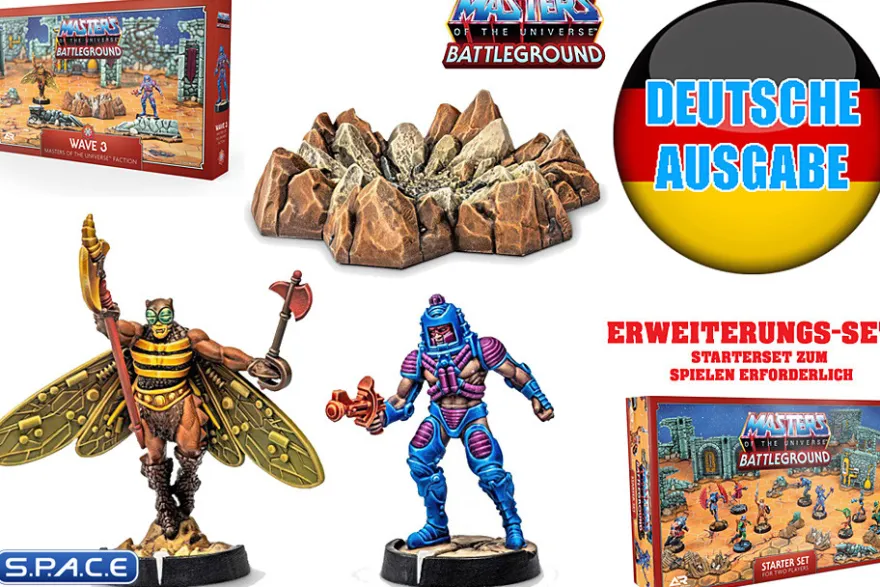 Battleground Board Game Expansion Pack Wave 3 »Masters of the Universe«