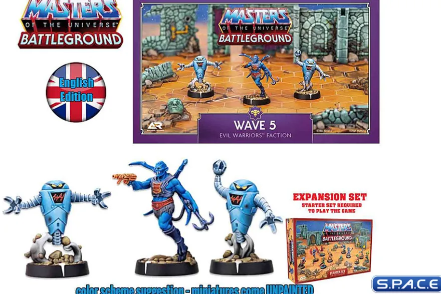 Battleground Board Game Expansion Pack Wave 5 »Evil Warrior«