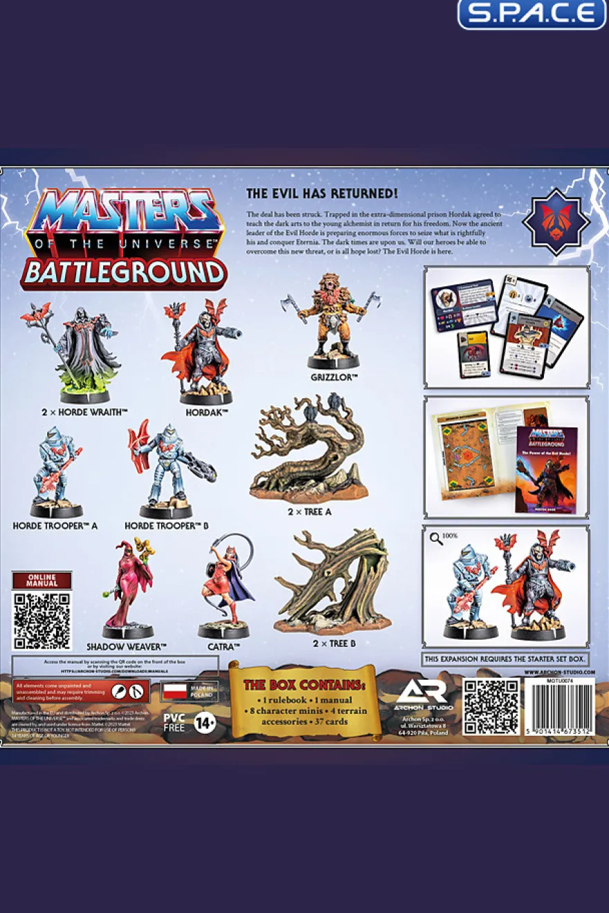 Battleground Board Game Expansion Pack Wave 4 »Evil Horde«