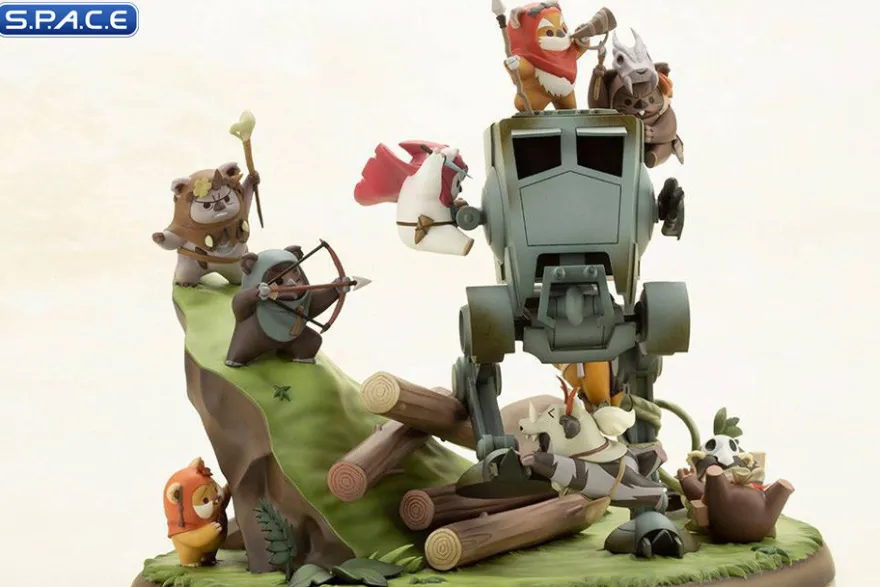Battle of Endor - The little Rebels ARTFX Artist Series Statue