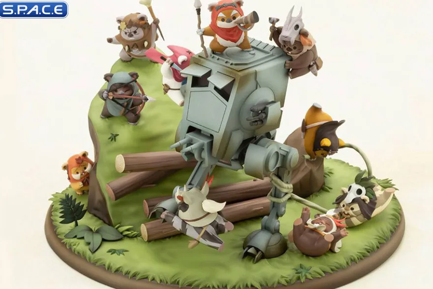 Battle of Endor - The little Rebels ARTFX Artist Series Statue
