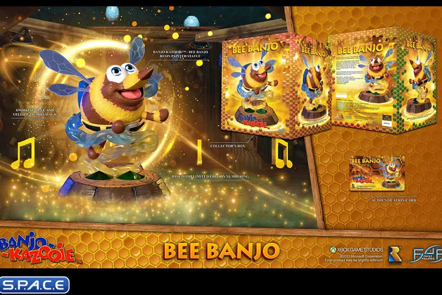 Bee Banjo Statue