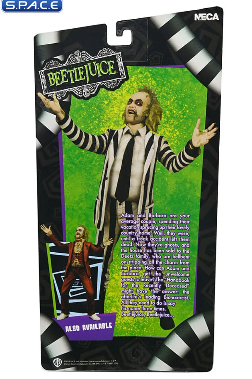 Beetlejuice - black & white striped Suit Version