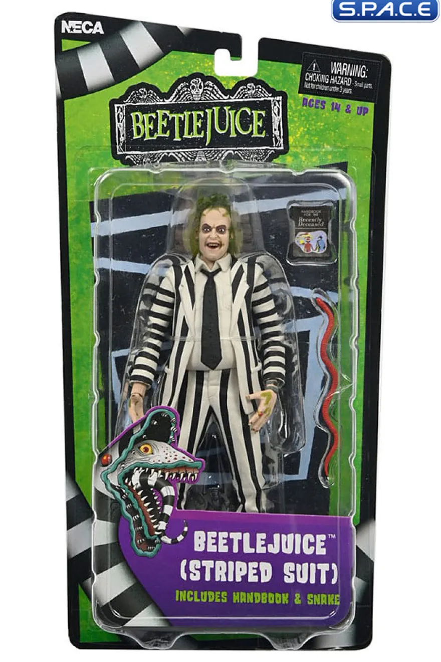 Beetlejuice - black & white striped Suit Version