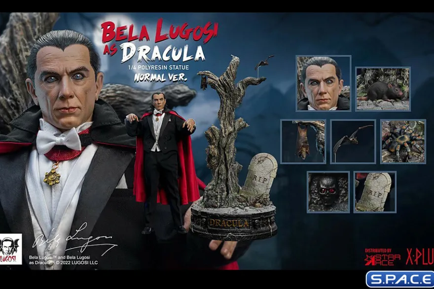 Bela Lugosi as Count Dracula Mixed Media Statue
