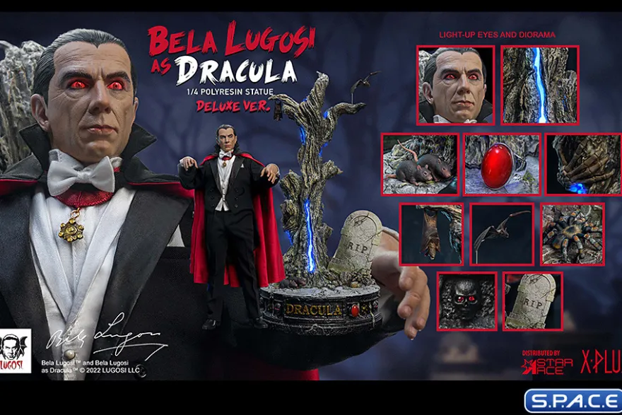 Bela Lugosi as Count Dracula Mixed Media Statue Deluxe Version