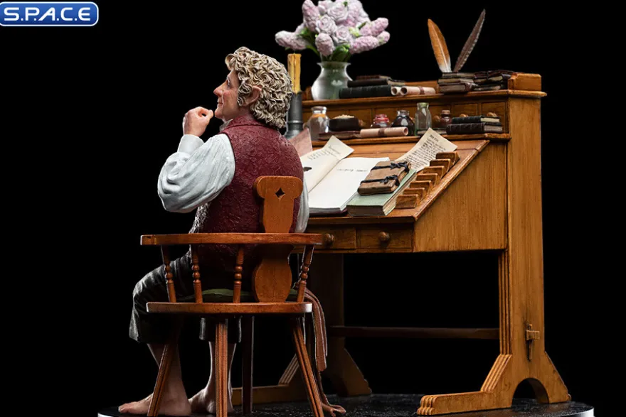Bilbo Baggins at his Desk Statue