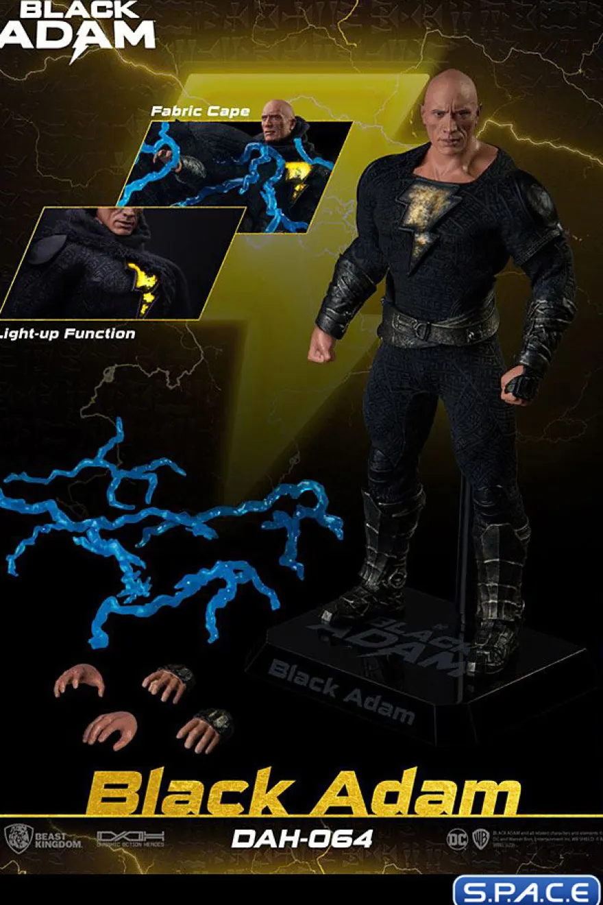 Black Adam Dynamic 8ction Heroes