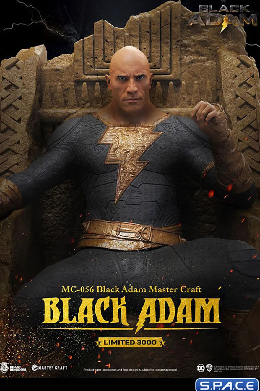 Black Adam Master Craft Statue