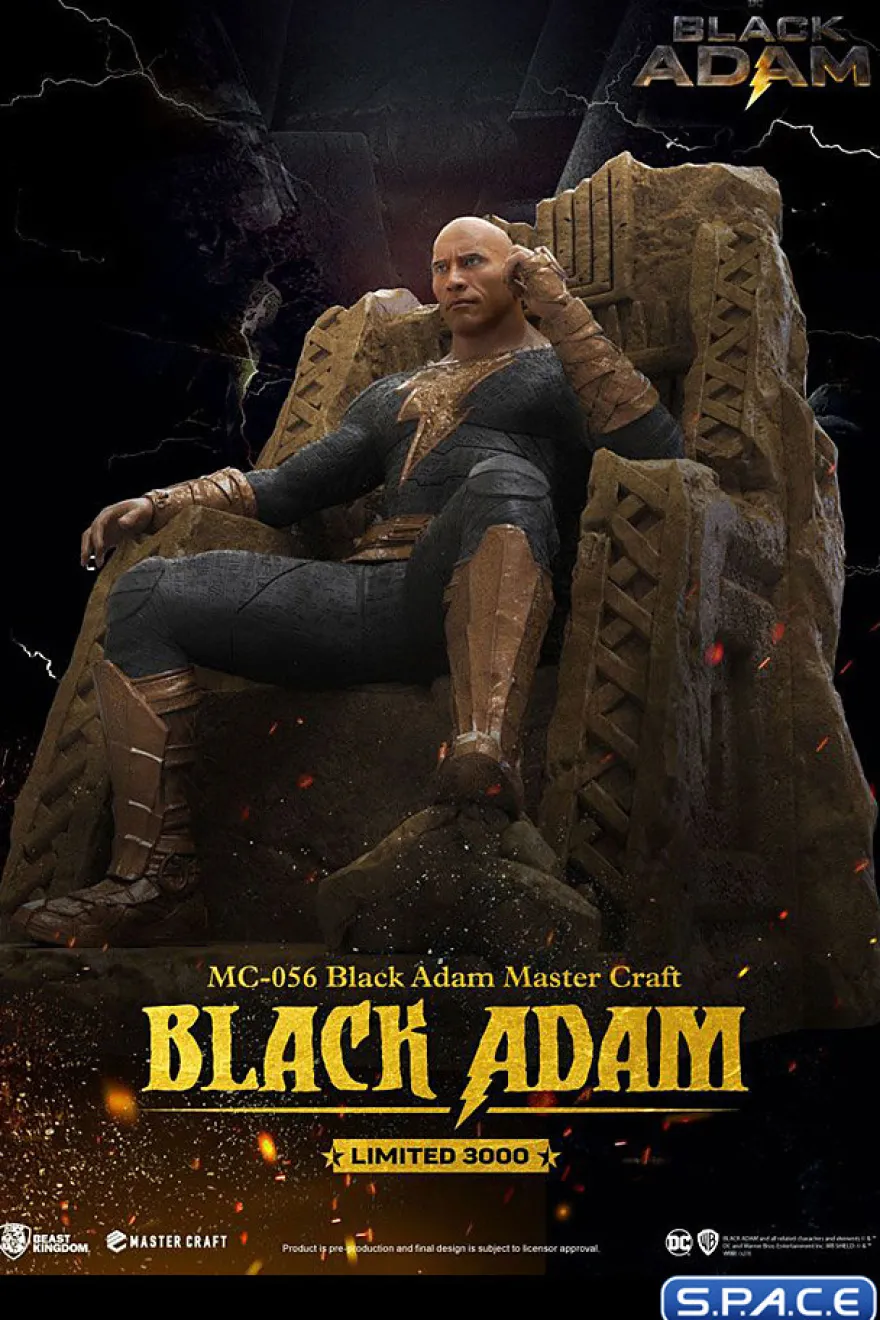 Black Adam Master Craft Statue