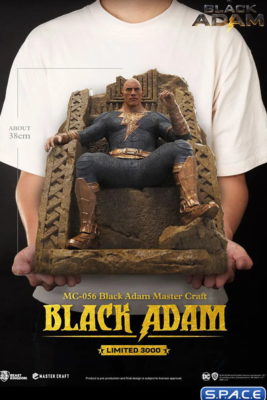 Black Adam Master Craft Statue