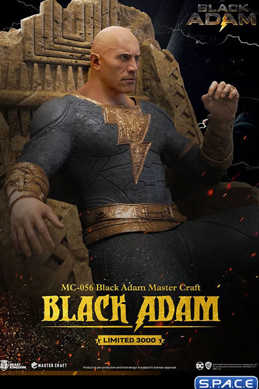 Black Adam Master Craft Statue