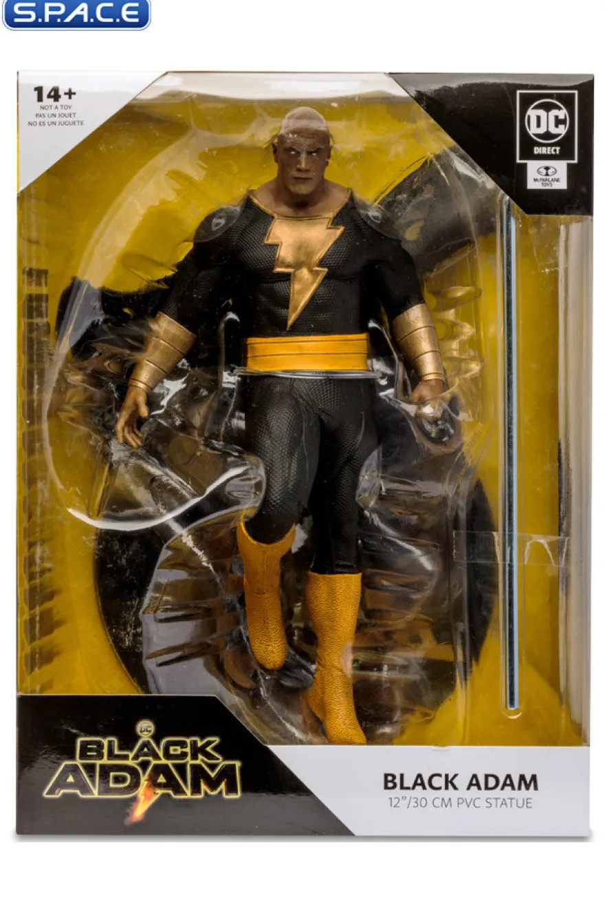 Black Adam PVC Statue by Jim Lee