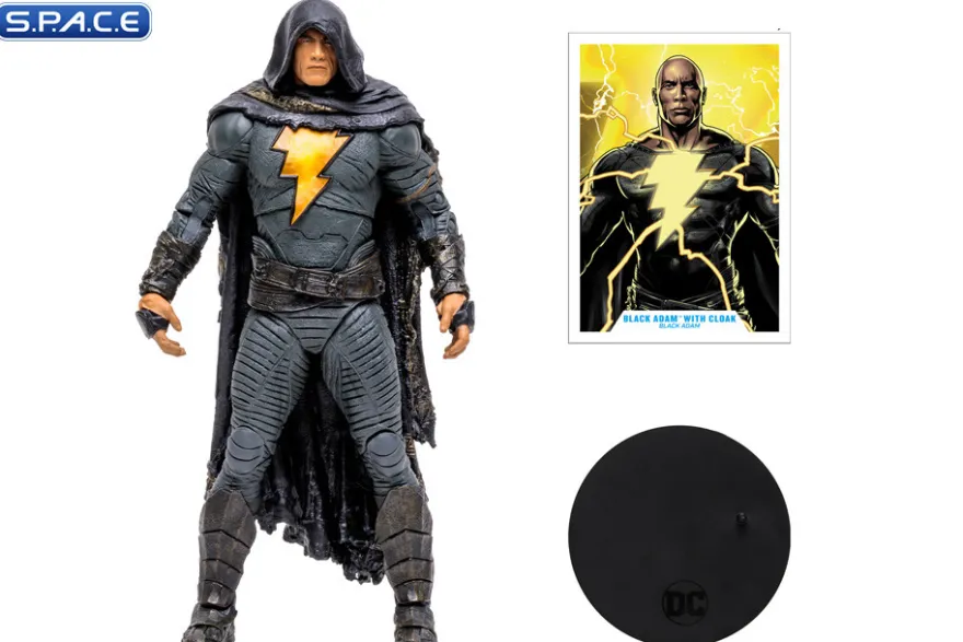 Black Adam with Cloak from Black Adam Movie