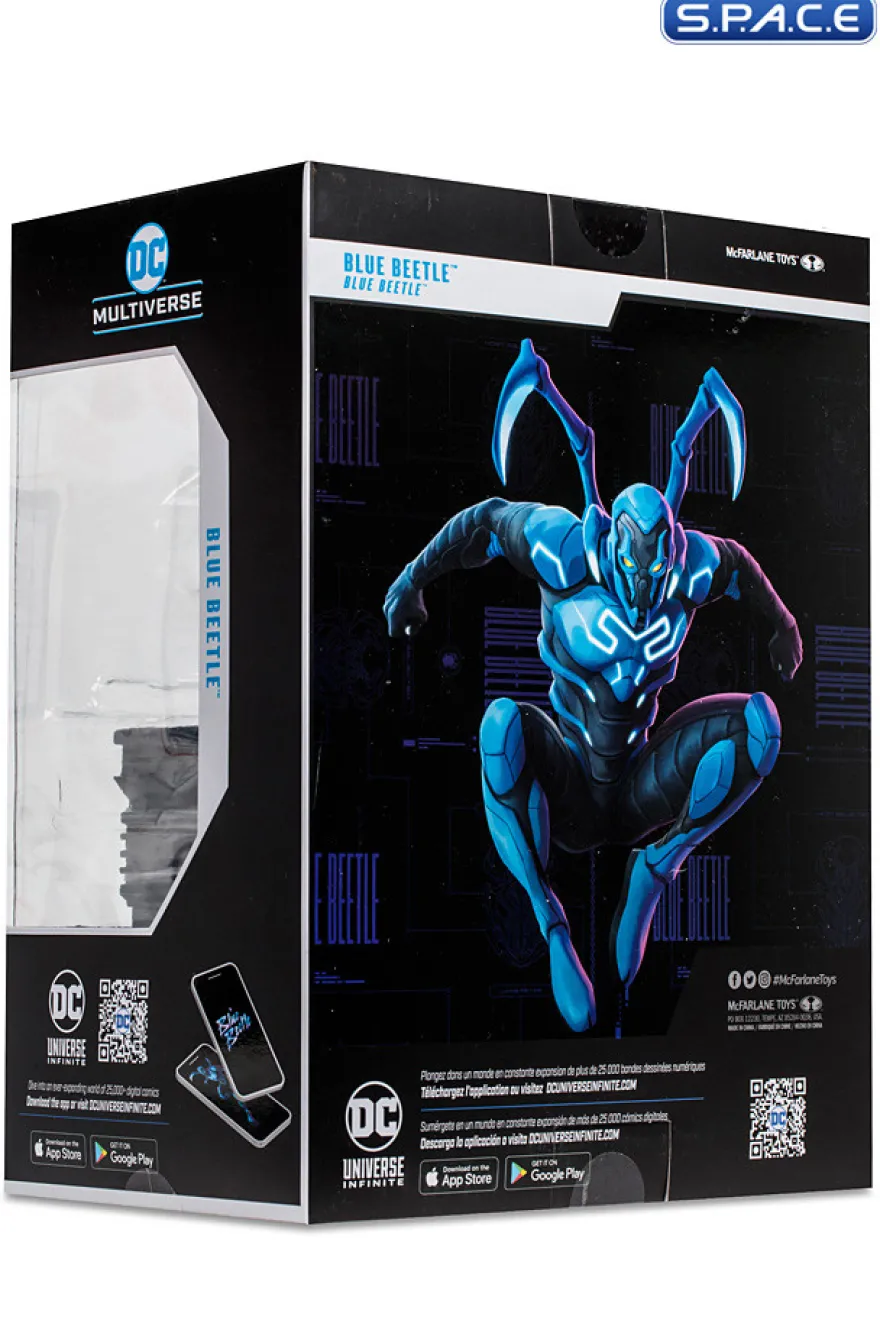 Blue Beetle PVC Statue