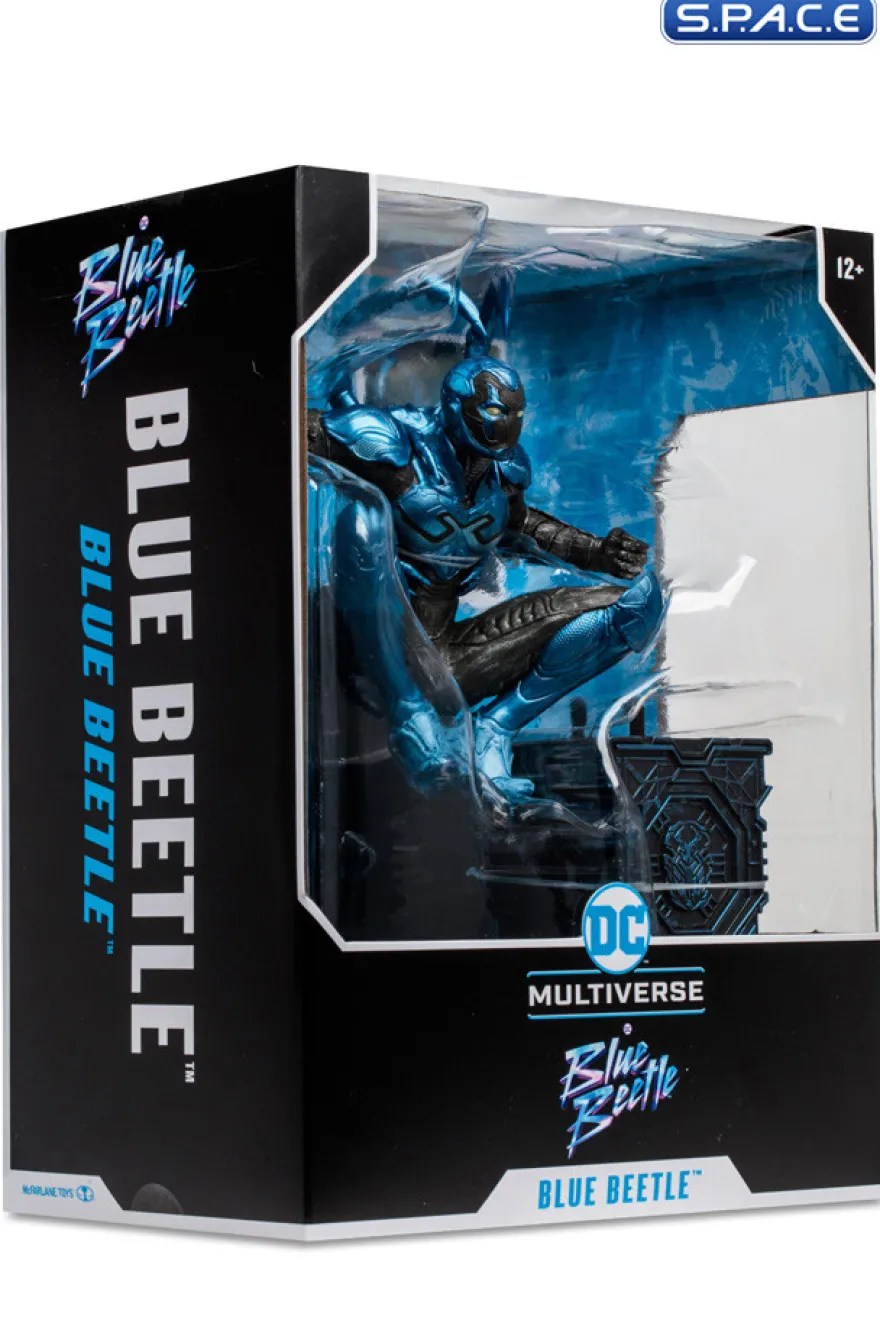 Blue Beetle PVC Statue