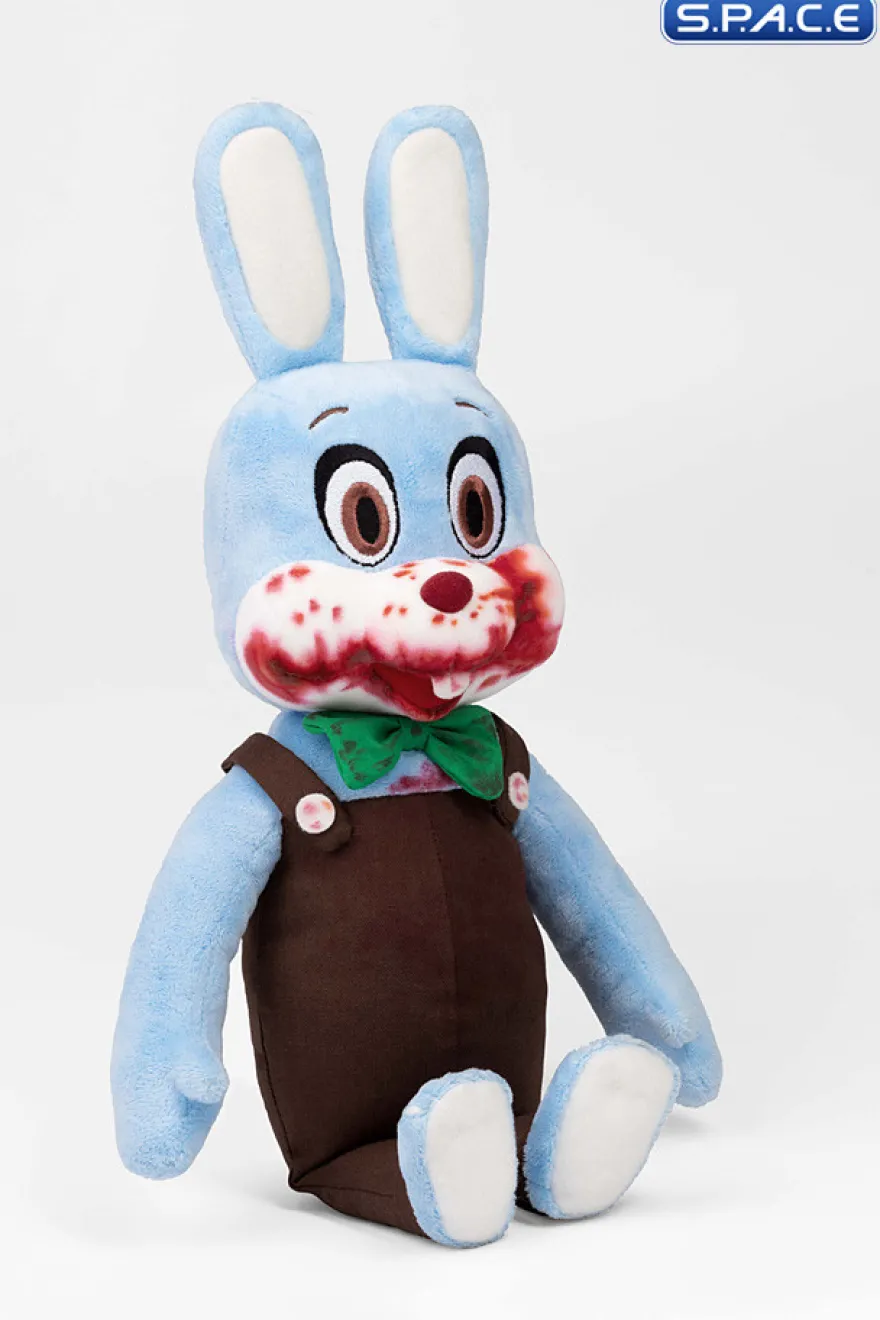 Blue Robbie Plush with Sound