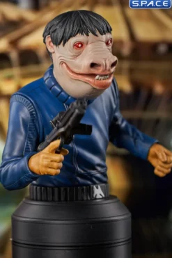 Blue Snaggletooth Bust