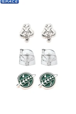 Boba Fett Earrings 3-Pack