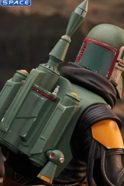 Boba Fett on Throne Premier Collection Statue