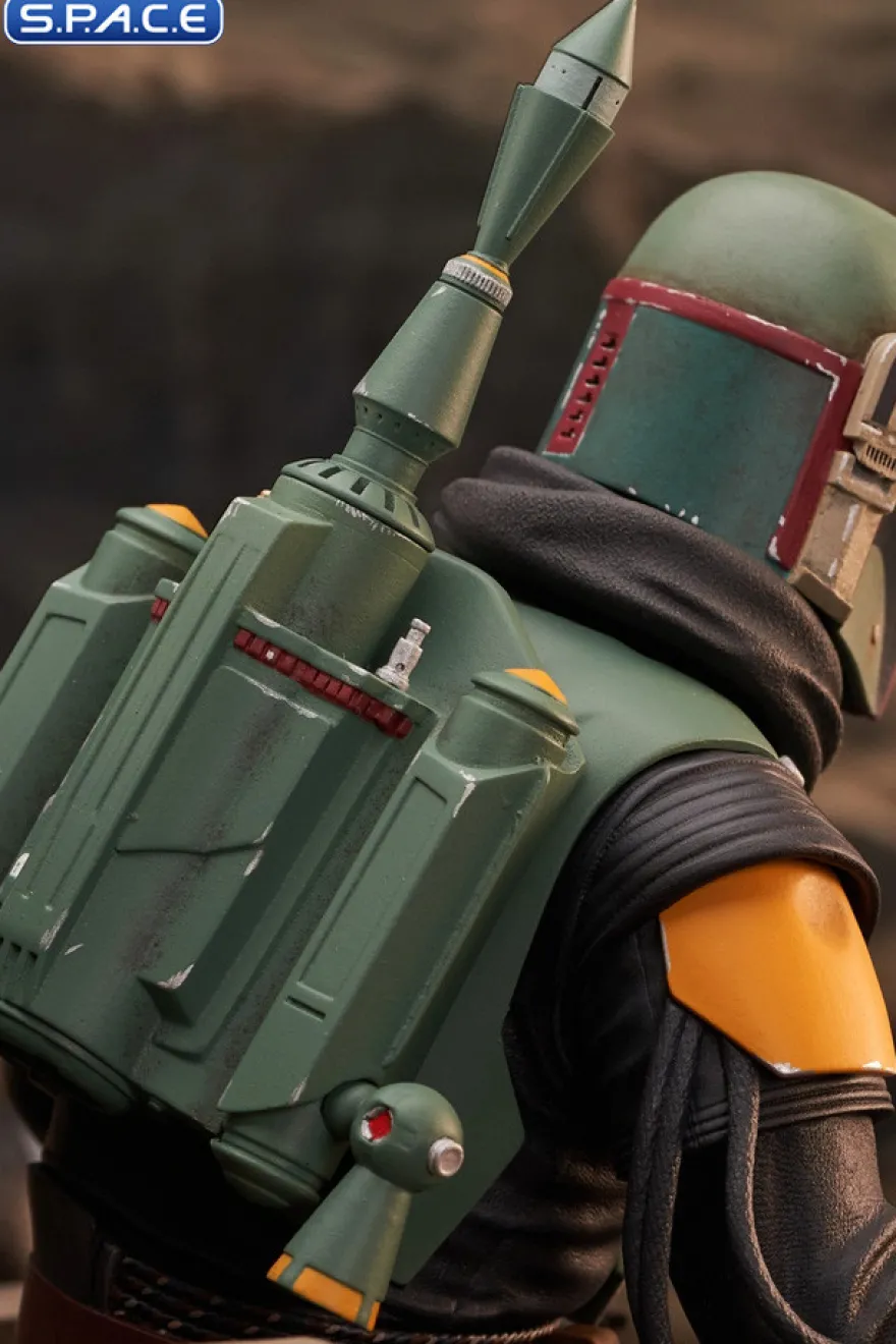 Boba Fett on Throne Premier Collection Statue