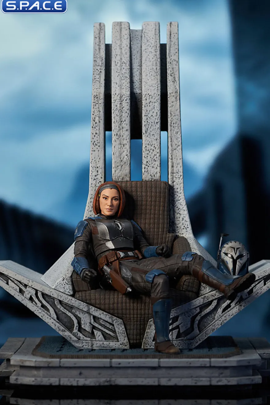 Bo-Katan Kryze on Throne Premier Collection Statue