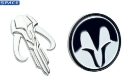 Bo-Katan Kryze's Headband with Mythosaur Badge & Nite Owls Magnetic Pin Set