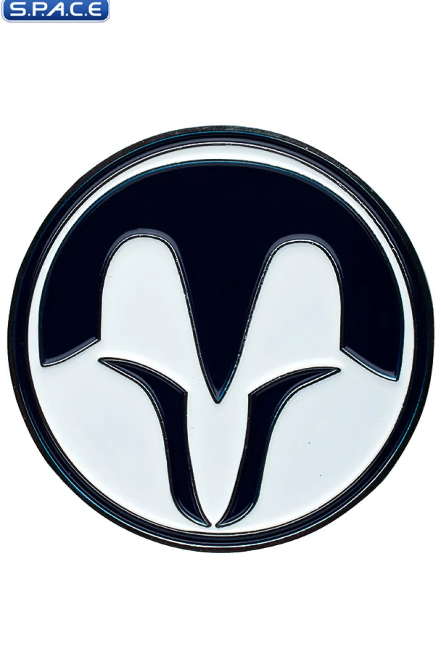 Bo-Katan Kryze's Headband with Mythosaur Badge & Nite Owls Magnetic Pin Set