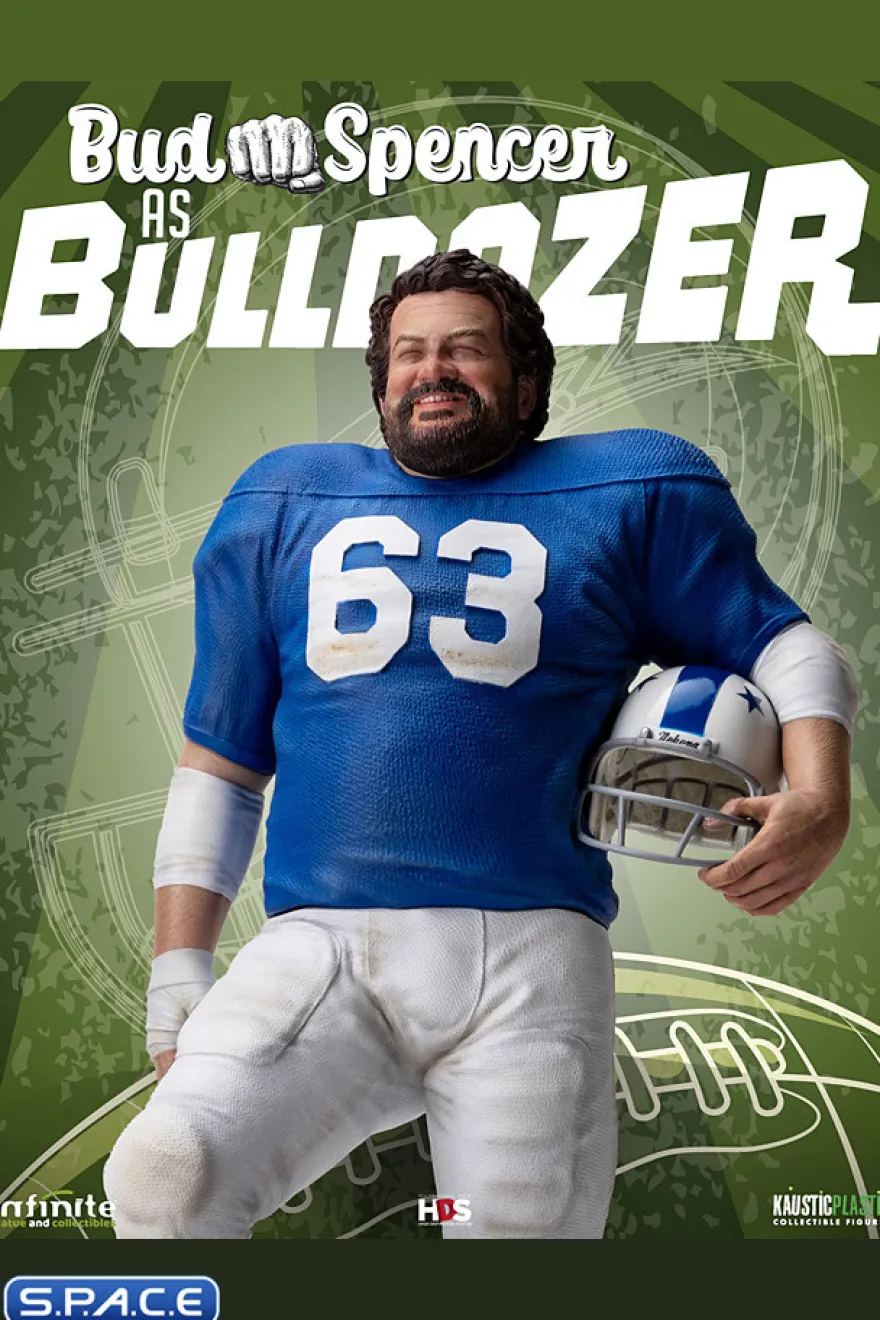 Bud Spencer as Bulldozer Old & Rare Statue