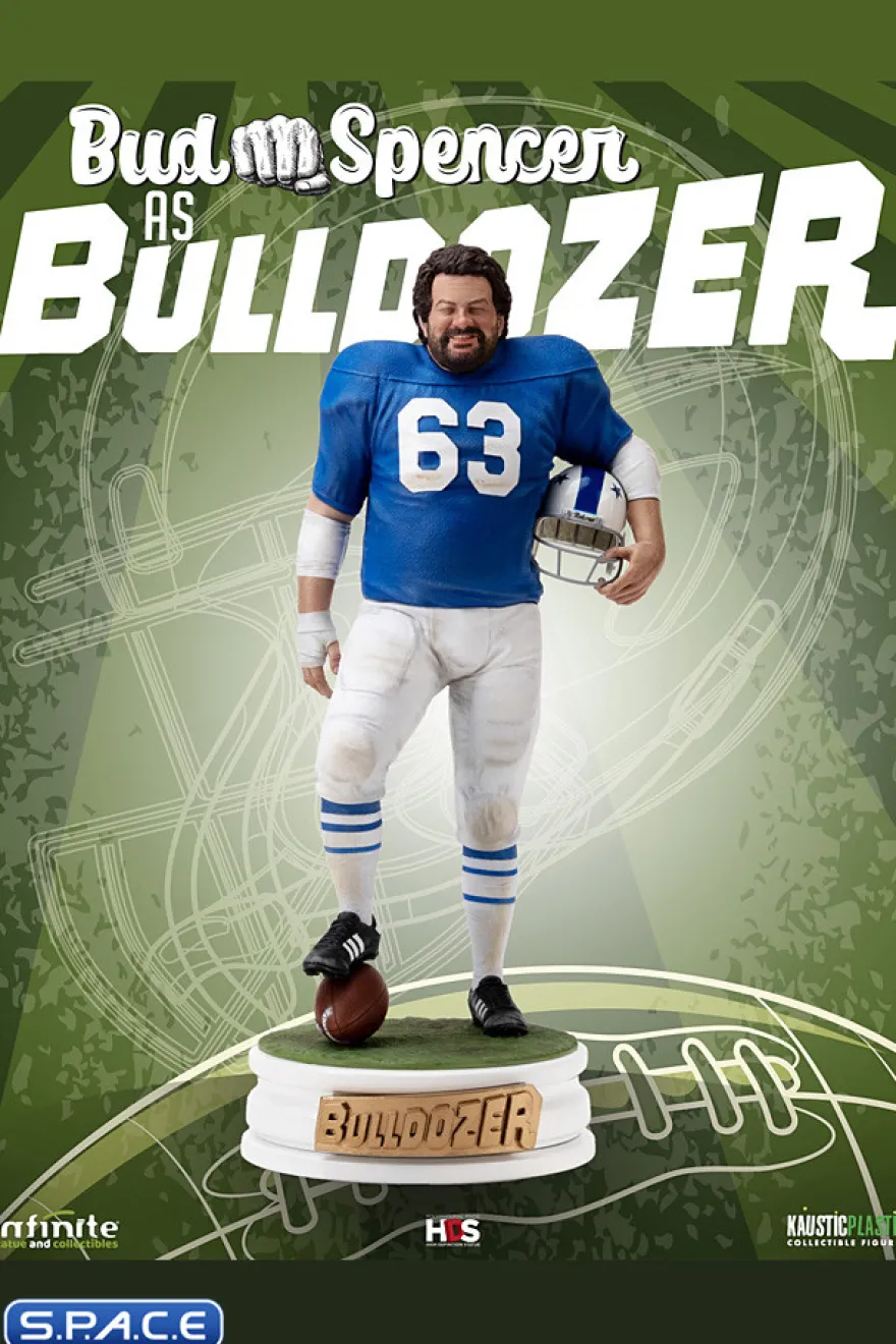 Bud Spencer as Bulldozer Old & Rare Statue