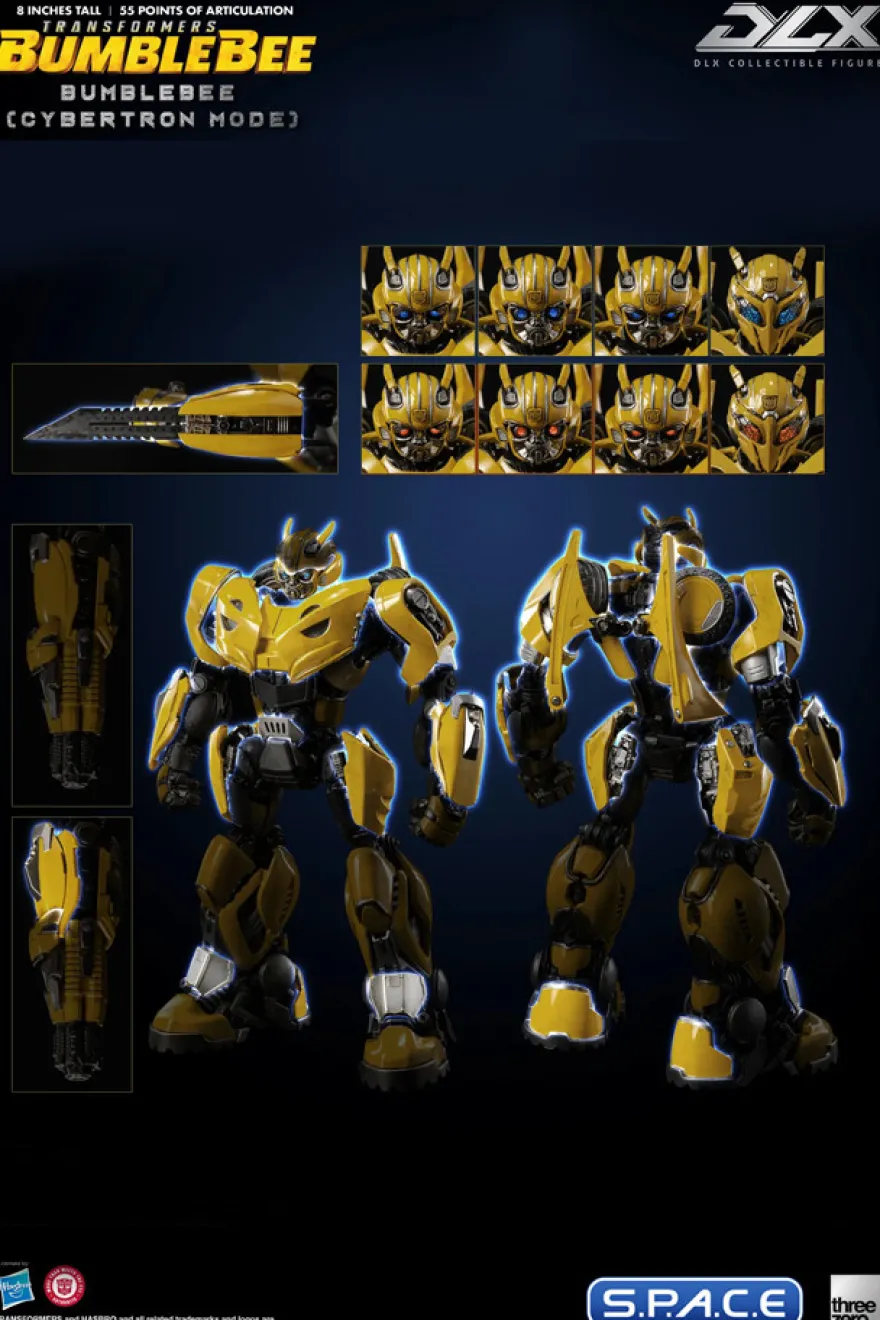 Bumblebee - Cybertron Mode DLX Scale Collectible Figure (Transformers: Bumblebee)