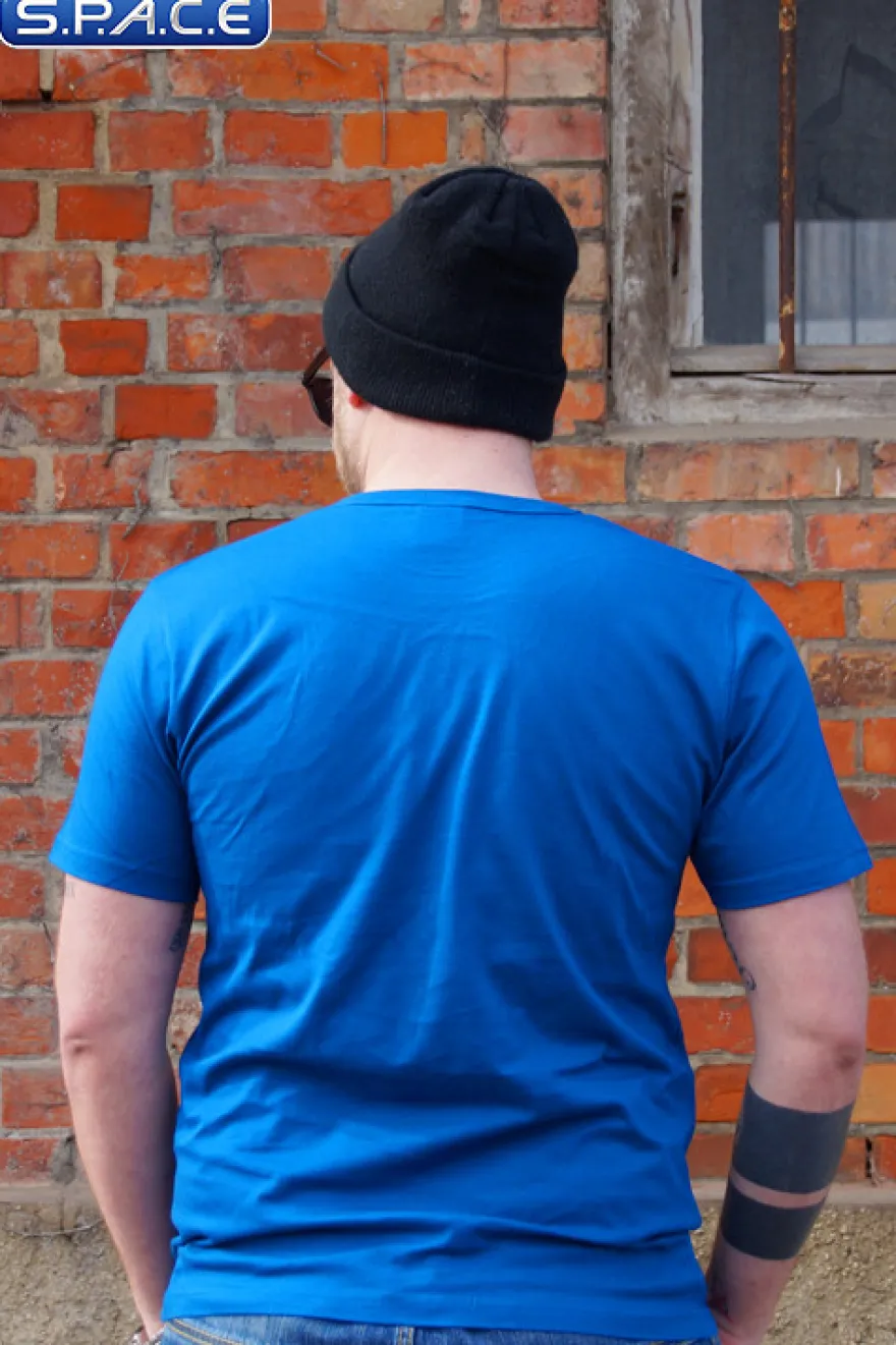 Captain America Logo T-Shirt blue