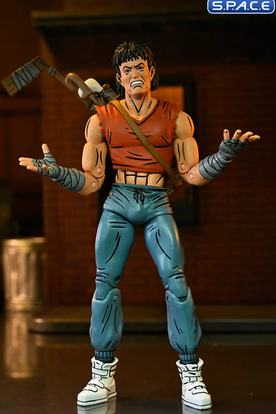 Casey Jones in Red Shirt