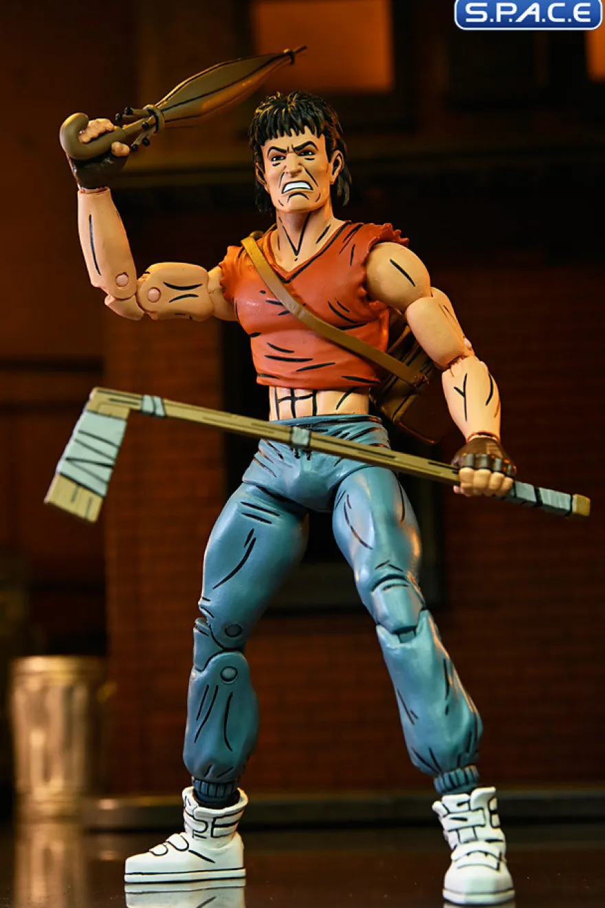Casey Jones in Red Shirt