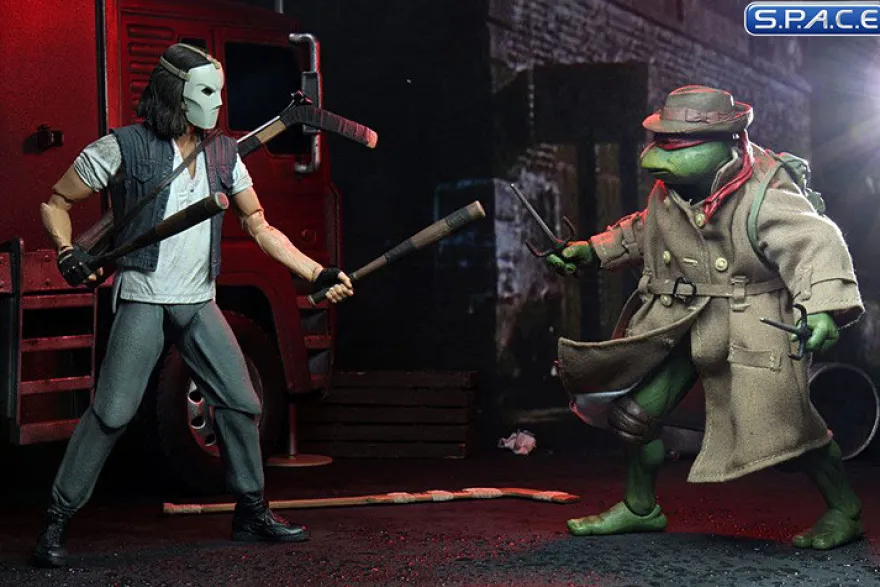 Casey Jones & Raphael in Disguise